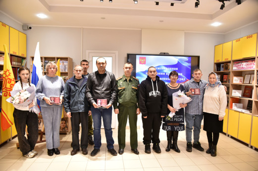 В Ибресинском округе состоялась торжественная церемония вручения государственных наград семьям военнослужащих